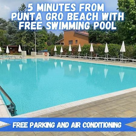 5' From Punta Gro Beach With Free Swimming Pool Sirmione Esterno foto