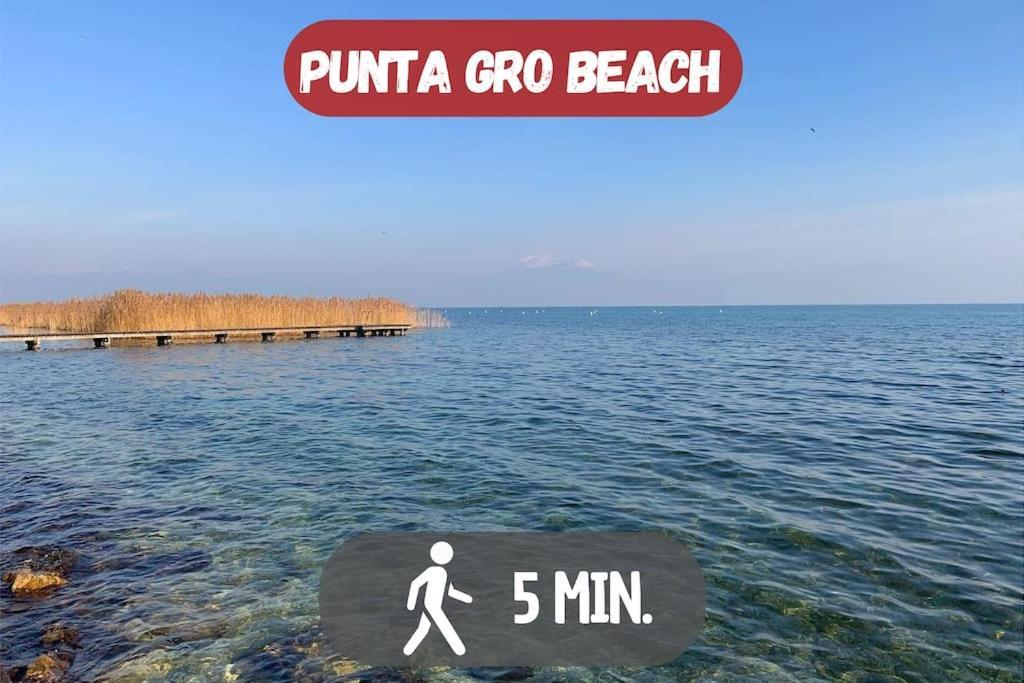 5' From Punta Gro Beach With Free Swimming Pool Sirmione Esterno foto